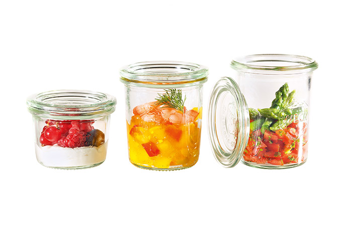 WAL, Weck, Mini-Sturzglas, 80 ml, H 55 mm, &#216; 60 mm   