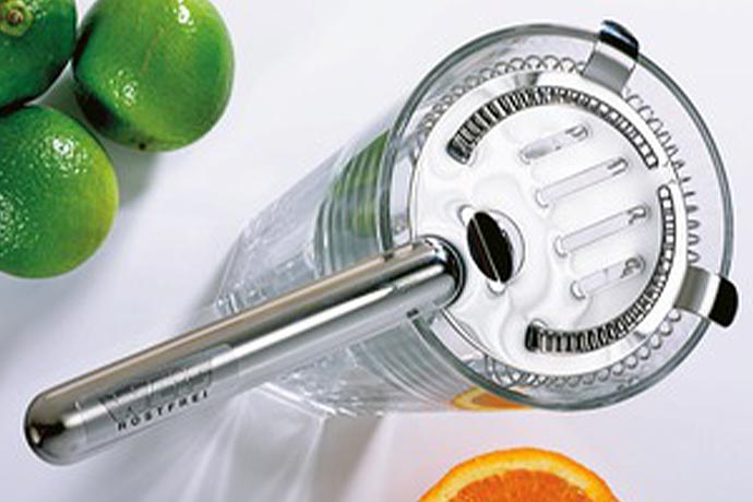 Weis, Cocktailsieb, 18/10, D 8,5 cm